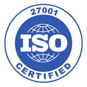 ISO/IEC 27001 Certified